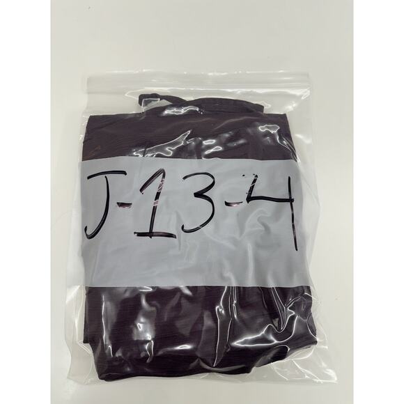 Jenny Newman Womens Pants Size 8 Petite Purple Plum Elastic Waist - Picture 11 of 11